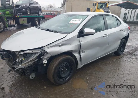 2017 Toyota Corolla Le из США, поврежденный, VIN 2T1BURHE5HC863203